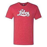 UGP Campus Apparel University of New Mexico Lobos Script Wordmark Triblend T Shirt