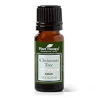 Plant Therapy Christmas Tree Holiday Essential Oil Blend 100% Pure, Undiluted, Natural, Therapeutic Grade 10 mL (1/3 oz)