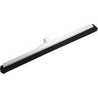 SPARTA Flo-Pac Moss Foam Floor Squeegee Window Squeegee with Plastic Frame for Floor, Bathroom, Kitchen, Concrete, Tile, Garage, Commercial Use, 22 Inches, Black, (Pack of 10)