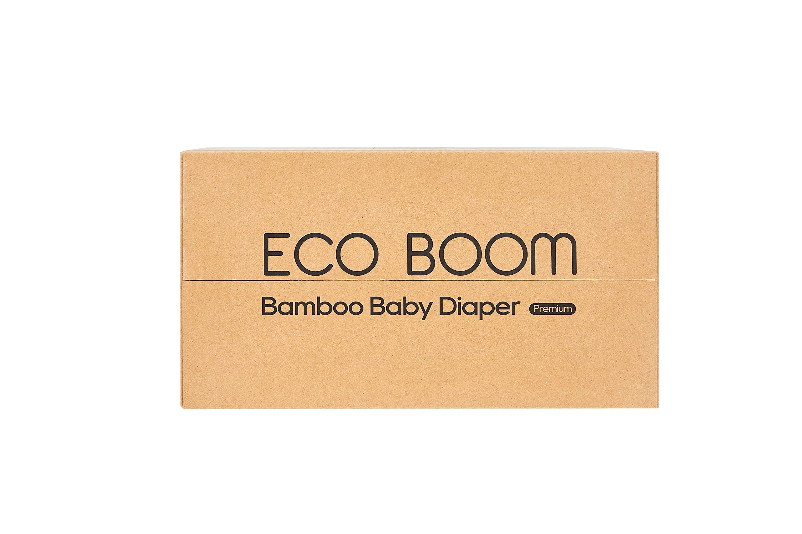 ECO BOOM Diapers, Baby Bamboo Viscose Diapers, Eco-Friendly Natural Soft Disposable Nappies for Infant, Size 2 Suitable for 6 to 16lb (Small - 102 Count)