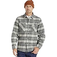 Brixton Men's Bowery Heavy Weight L/S Flannel
