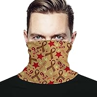 Holiday Victory Day Funny Face Cover Scarf Neck Mask Skiing Fishing Hiking Cycling UV Protector for Men Women