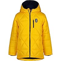 BASS OUTDOOR Boys' Heavy Weight Diagonal Quilted Puffer Coat