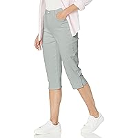 Gloria Vanderbilt Women's Amanda Capri Jean, Eucalyptus, 10 Petite