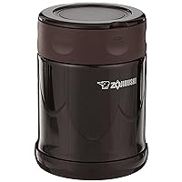 Zojirushi Stainless Steel Food Jar, 11.8-Ounce, Dark Brown