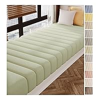 Custom Window Seat Cushions Indoor, Waterproof Bay Window Cushion with Non Slip Bottom, Plush Bench Cushions for Indoor Furniture, Window Bench Pad Cushion, High-Density Sponge ( Color : Green )