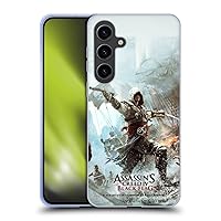 Head Case Designs Officially Licensed Assassin's Creed Edward on Shore 2 Black Flag Key Art Soft Gel Case Compatible with Samsung Galaxy S24+ 5G