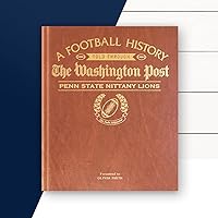 Personalized College Football Newspaper History Book, A3 Large Deluxe Hardcover - College Football Fan, Alumni, Students Keepsake Gift
