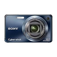 Sony Cyber-shot DSC-W290 12 MP Digital Camera with 5x Optical Zoom and Super Steady Shot Image Stabilization (Dark Blue) (OLD MODEL)