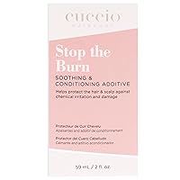 Cuccio Haircare Stop The Burn - Prevents Chemical Burn And Peroxide Damage - Reduces Scalp Itching And Irritations - Can Be Mix Into Formula - Apply Directly To Problem Area - 2 Oz Conditioner