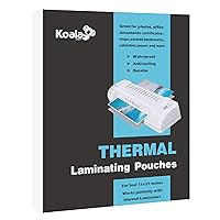 Koala Hot Thermal Laminating Pouches 5 mil 11.5x17.5 Inches Clear Laminating Sheets for Seal 11x17 Inches Photos and Documents 50 Sheets