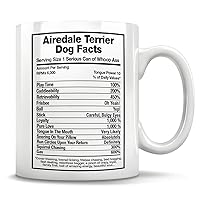 Airedale Terrier Dog Facts, Airedale Terrier Mug, Airedale Terrier Dad, Airedale Terrier Mom, Airedale Dog Mug, Airedale Cup, Terrier Lover Unique Present For Men And Women, 9 Styles Available