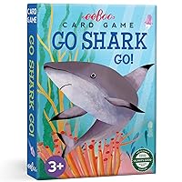 eeBoo Go Shark Go Playing Cards, 1 EA
