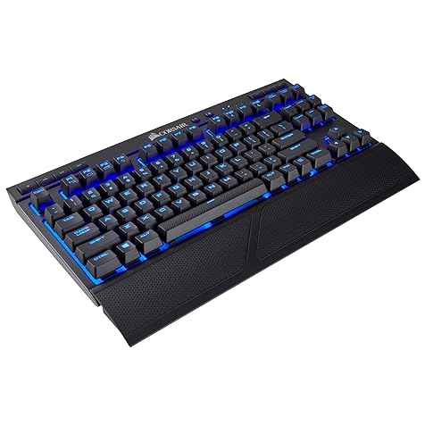 K63 Wireless Mechanical Gaming Keyboard, backlit Blue LED, Cherry MX Red - Quiet & Linear