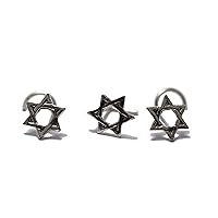 Star of David Nose, 925 Sterling Silver Nose, Jewelry Nose, Body Piercing Jewelry, Nose Piercing, Body Jewelry