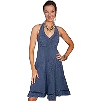 Scully Womens Cantina Halter Dress