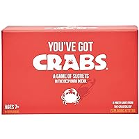 You've Got Crabs by Exploding Kittens - A Card Game Filled with Crustaceans and Secrets - Family-Friendly Party Games For Adults, Teens & Kids