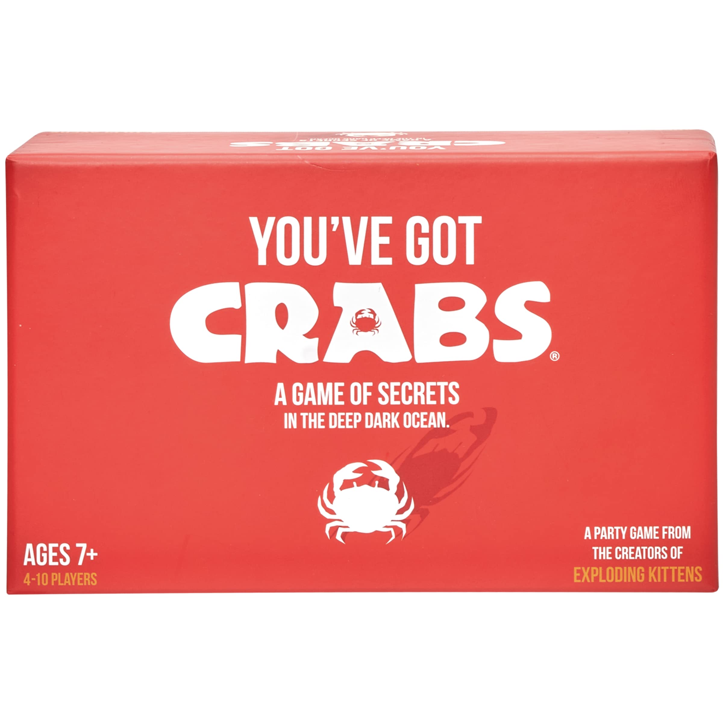 You've Got Crabs by Exploding Kittens - A Card Game Filled with Crustaceans and Secrets - Family-Friendly Party Games - Card Games For Adults, Teens & Kids