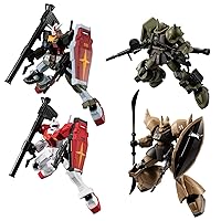 BANDAI Mobile Suit Gundam G Frame FA Action Figure Toy Set of 10