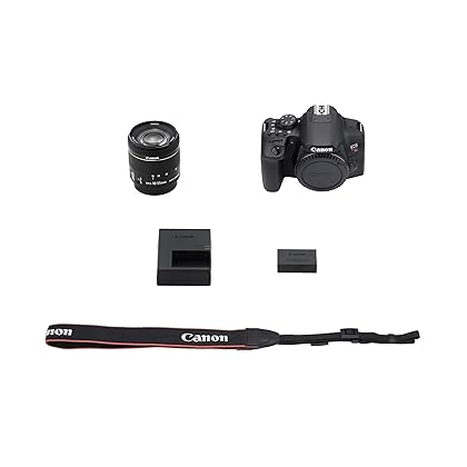 Canon EOS Rebel T8i EF-S 18-55mm is STM Lens Kit, Black