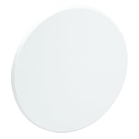 Prime-Line MP9265 Vinyl Circular Wall Protector with Self-Adhesive Backing, 7-In. Diameter, White (5 Pack)