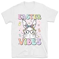 Cute Bunny Peep Easter Vibes Shirt, Groovy Easter Shirt, Retro Easter Shirt, Vintage Easter Shirt, Happy Easter Day Gift
