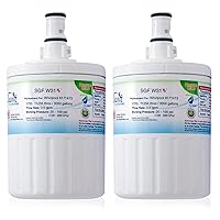 Swift Green Filters SGF-W31 Rx Compatible for EDR8D1,FILTER 8,46-9002,8171414, 8171788 Refrigerator water Filter (2 Pack),Made in USA