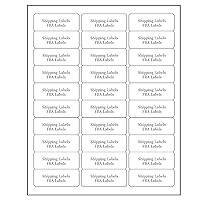 Address Labels for Inkjet Printers 1