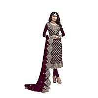 Indian Pakistani Wedding Wear Stitched Beautiful Churidar Salwar Kameez Dresses