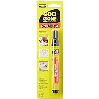 Goo Gone on the Go Pen - Adhesive Remover - Quickly Removing Stubborn Stickers Crayon Tape and More