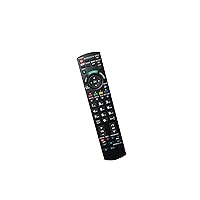 Universal Replacement Remote Control Fit for Panasonic PT-50LC13 PT-60LC13 TH-42PX20 CT-32E131UG CT-32E13G Plasma LCD LED HDTV Viera TV