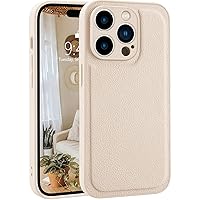 MAYCARI Compatible with iPhone 13 Pro Max Case Leather for Women, Fashion Girls Cute Luxury Case, Classic Design Shockproof Slim Cover, Anti-Scratch Protective Case for iPhone 13 Pro Max 6.7