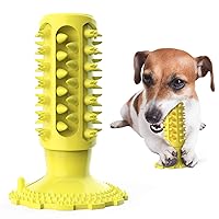 Dog Toothbrush Chew Toys, Suction Cup Silencer, Dog Toys, Molar Sticks, Dog Toothbrush Pet Toys, Dog Teeth Cleaning, Dog Teeth Toys, Puppies and Aggressive Chewers. Size: Small, Medium and Large