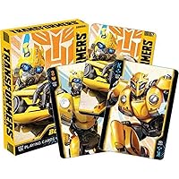 Aquarius Entertainment Transformers Bumblebee Playing Cards