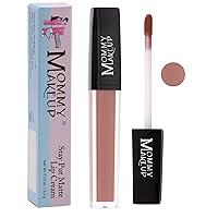 Mommy Makeup Stay Put Matte Lip Cream | Kiss Proof Lipstick in Sienna (A Cinnamon Brown) Transfer Proof, Smudge Proof, Waterproof, Non Drying, Long Wear Lipstick