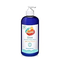 Glow Wash, Original Ocean Breeze Essential Oil Scent, 16 Fl Oz, All Natural Moisturizing, Vegan Wash for Women, Men and Kids