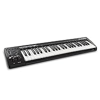 M-Audio Keystation - MIDI Keyboard Controller Buttons for Control over Virtual Synthesiser and DAW Parameters