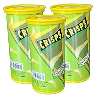 3PCS Chip and Potato Toys, 2.2x4.3 inch Snake in a Can Prank for Kids, Funny Fake Snake, Plastic Spring Prankster Stuff Snake in a can Prank for Kids