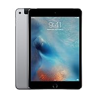 Apple iPad mini 4 (Wi-Fi + Cellular, 128GB) - Space Gray (Previous Model)