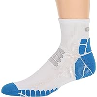 Eurosocks Running Socks, Cross Quarter Comfort with Stay Up Cup, Snug Fit, Prevents Tired Aching Feet - EU203