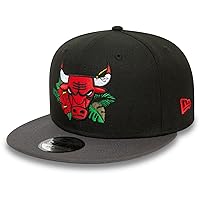 New Era 9Fifty Snapback Cap - Floral Chicago Bulls