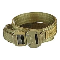 Fusion Tactical Military Police Trouser Belt Generation II Type C Coyote Brown Medium 33-38