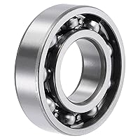 uxcell 6206 Deep Groove Ball Bearings 30mm Bore 62mm OD 16mm Thick C3 Open Type Chrome Steel