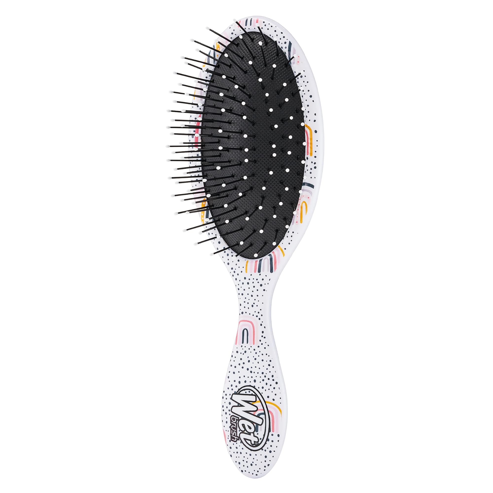 Wet Brush Kids Detangler Hair Brushes - Rainbows - Midi Detangling Brush with Ultra-Soft IntelliFlex Bristles Glide Through Tangles with Ease - Pain-Free Comb for All Hair Types