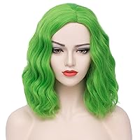 Wiggy Mermaid Lime Green Wig for Women 14