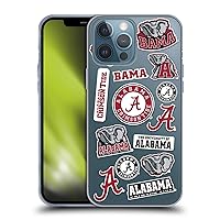 Head Case Designs Officially Licensed University of Alabama UA Collage 2 Soft Gel Case Compatible with Apple iPhone 13 Pro Max