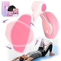 Thigh Master Thigh Exerciser for Women, Enhanced Resistance Hip and Pelvis Trainer, Inner Thigh Exercise Equipment Kegel Exercise Products for Women Home Gym(Rose)