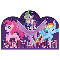 amscan Invitations | My Little Pony Friendship Collection | Party Accessory