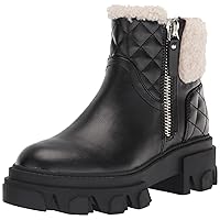 Nine West Womens Colbee3 Lug Sole Ankle Boot