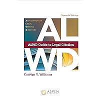 ALWD Guide to Legal Citation (Aspen Coursebook Series) ALWD Guide to Legal Citation (Aspen Coursebook Series) Kindle Plastic Comb